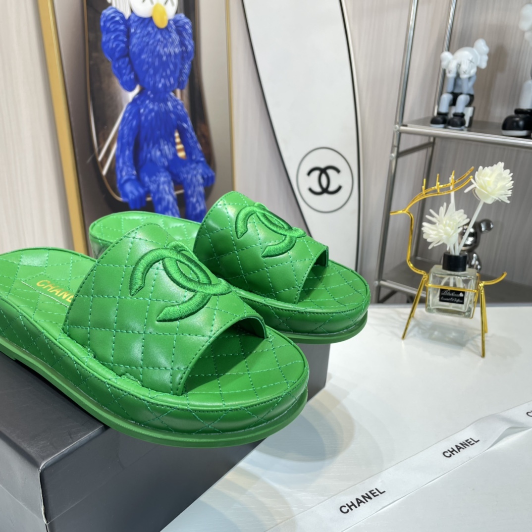 C style summer high-end slippers-Luxeon