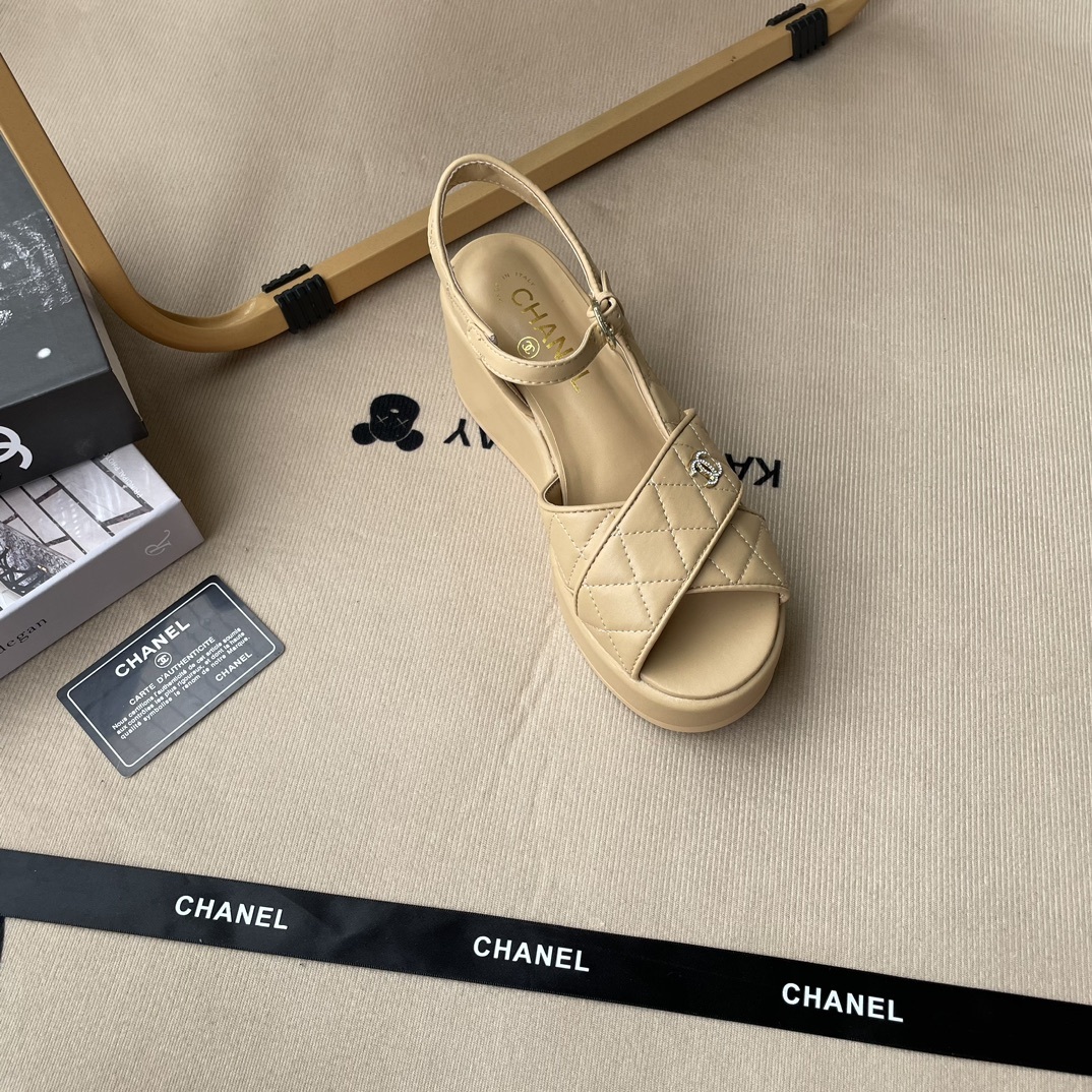 C style 2023 early summer new thick heel sandals-Luxeon