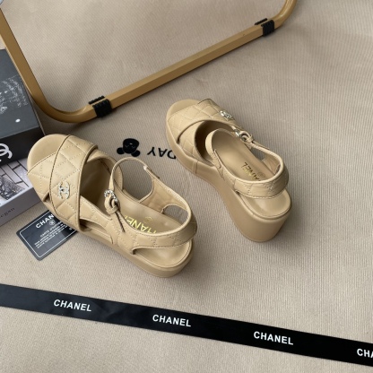 C style 2023 early summer new thick heel sandals-Luxeon