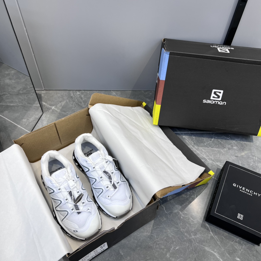 SalomQn outdoor running shoes-Luxeon