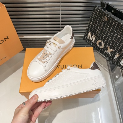L style new upgrade version white shoes-Luxeon