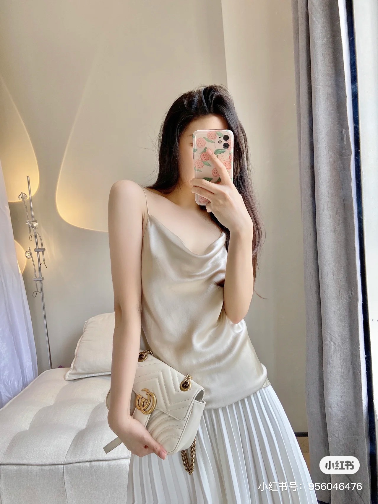 G style Marmont Series Golden Logo Square Chain Bags-Luxeon