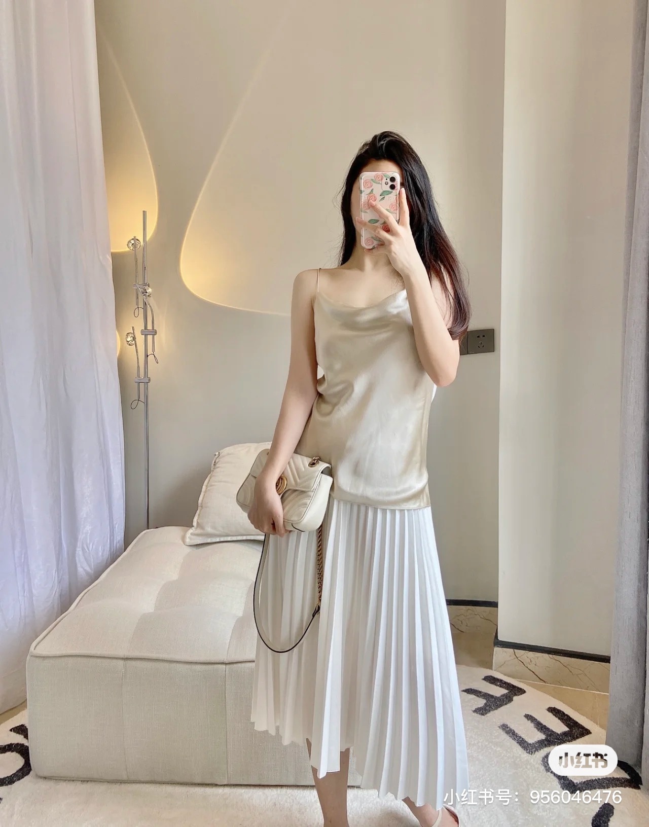 G style Marmont Series Golden Logo Square Chain Bags-Luxeon