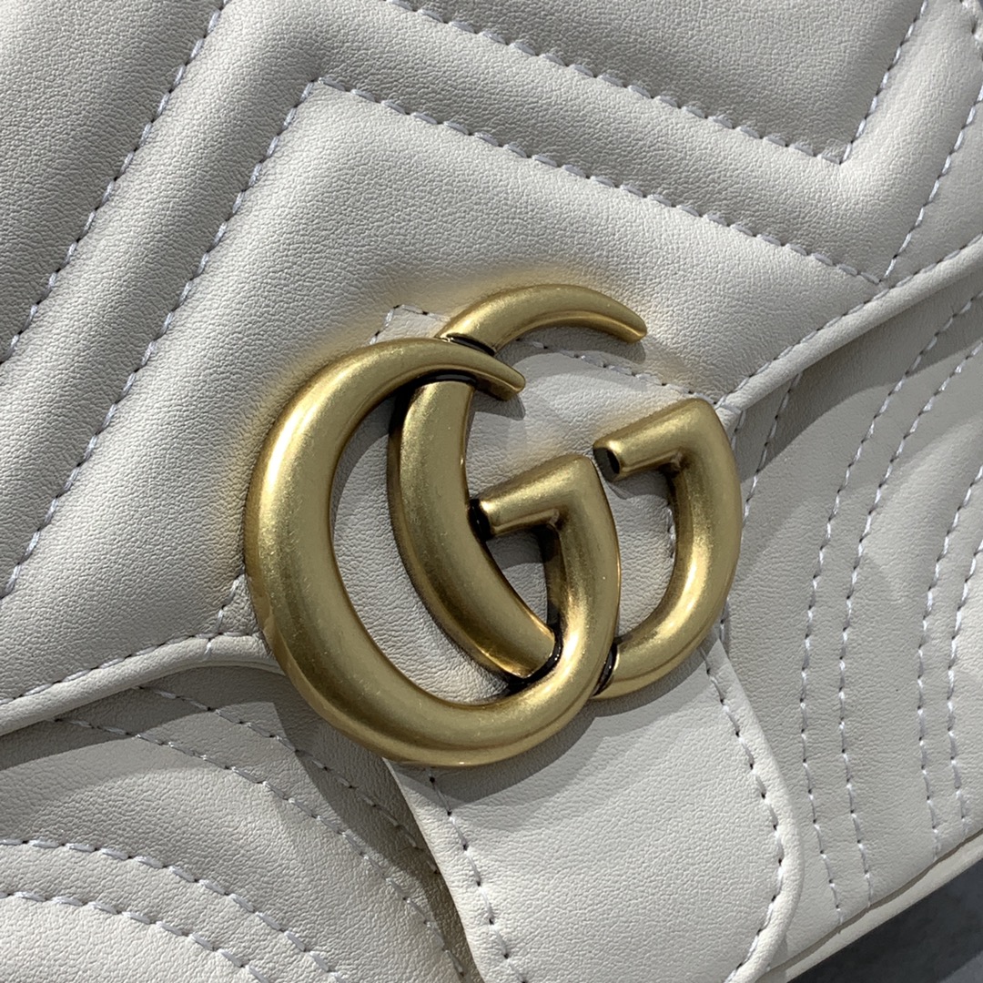 G style Marmont Series Golden Logo Square Chain Bags-Luxeon