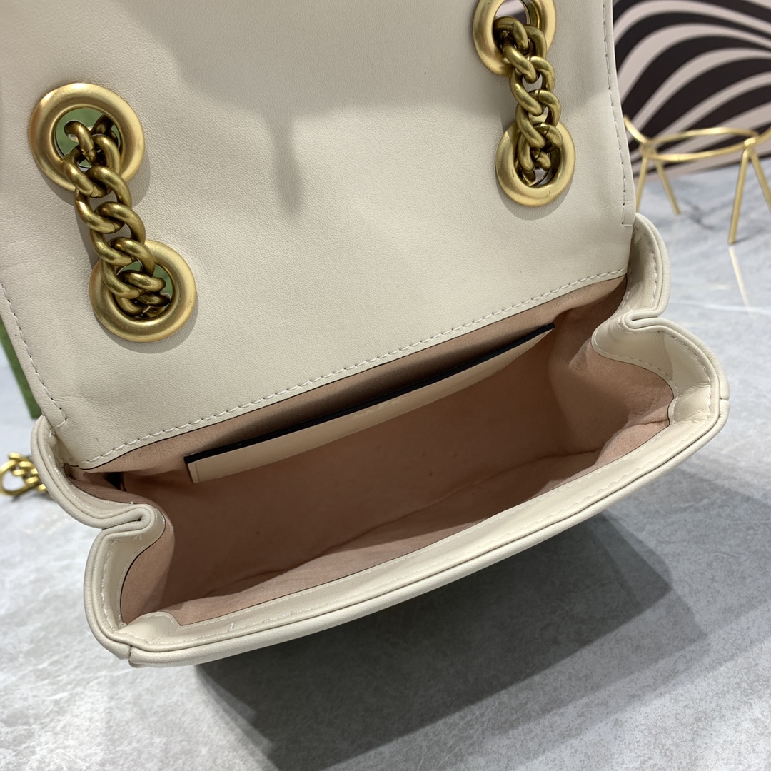 G style Marmont Series Golden Logo Square Chain Bags-Luxeon