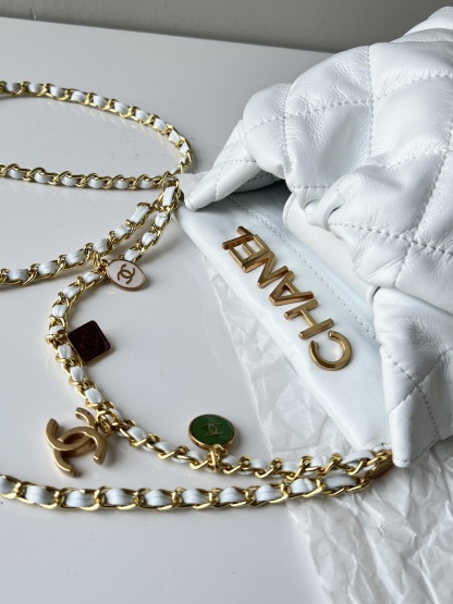 C style Summer mini Soft Leather Cross Body Chain Bags-Luxeon