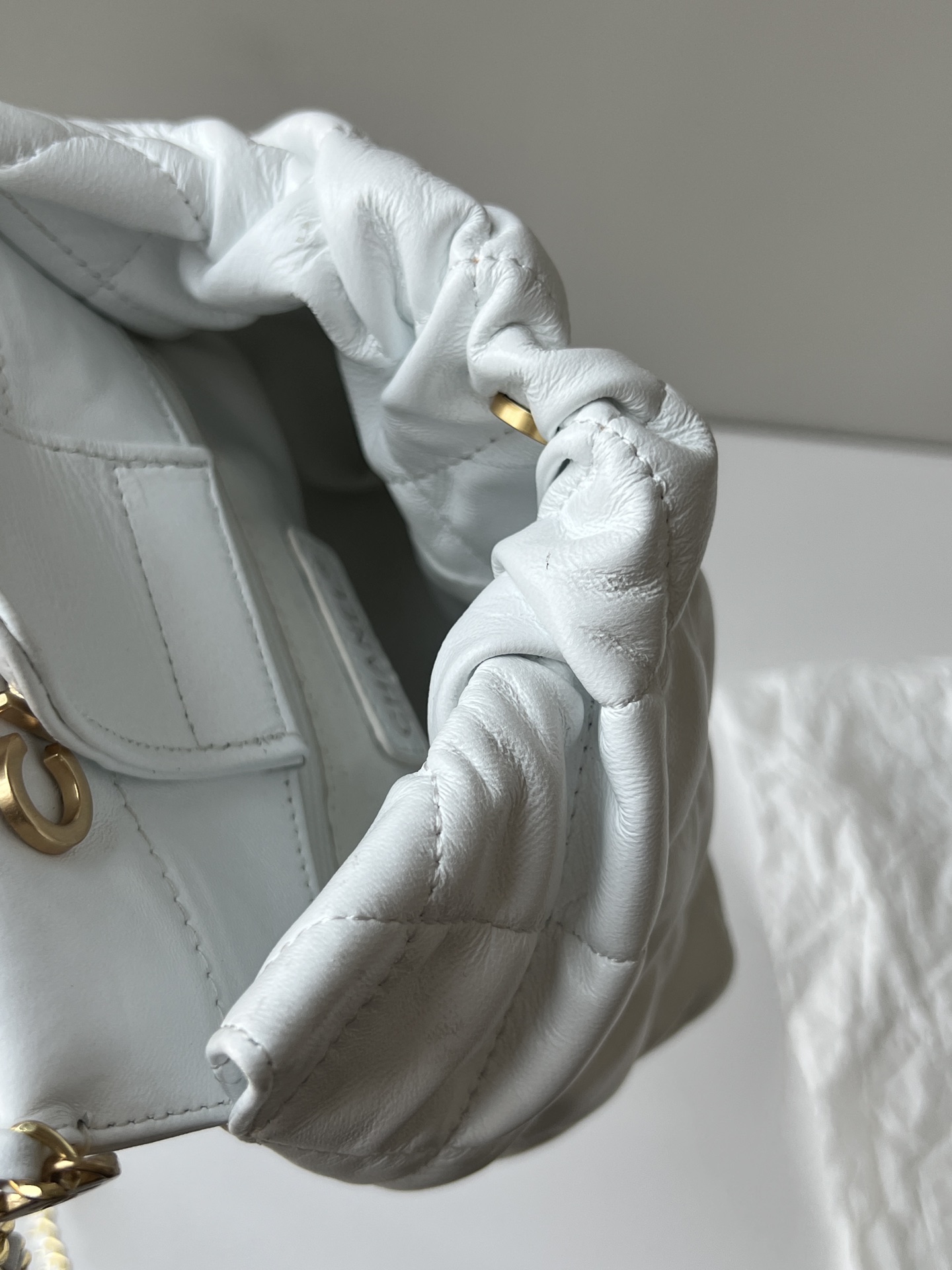 C style Summer mini Soft Leather Cross Body Chain Bags-Luxeon