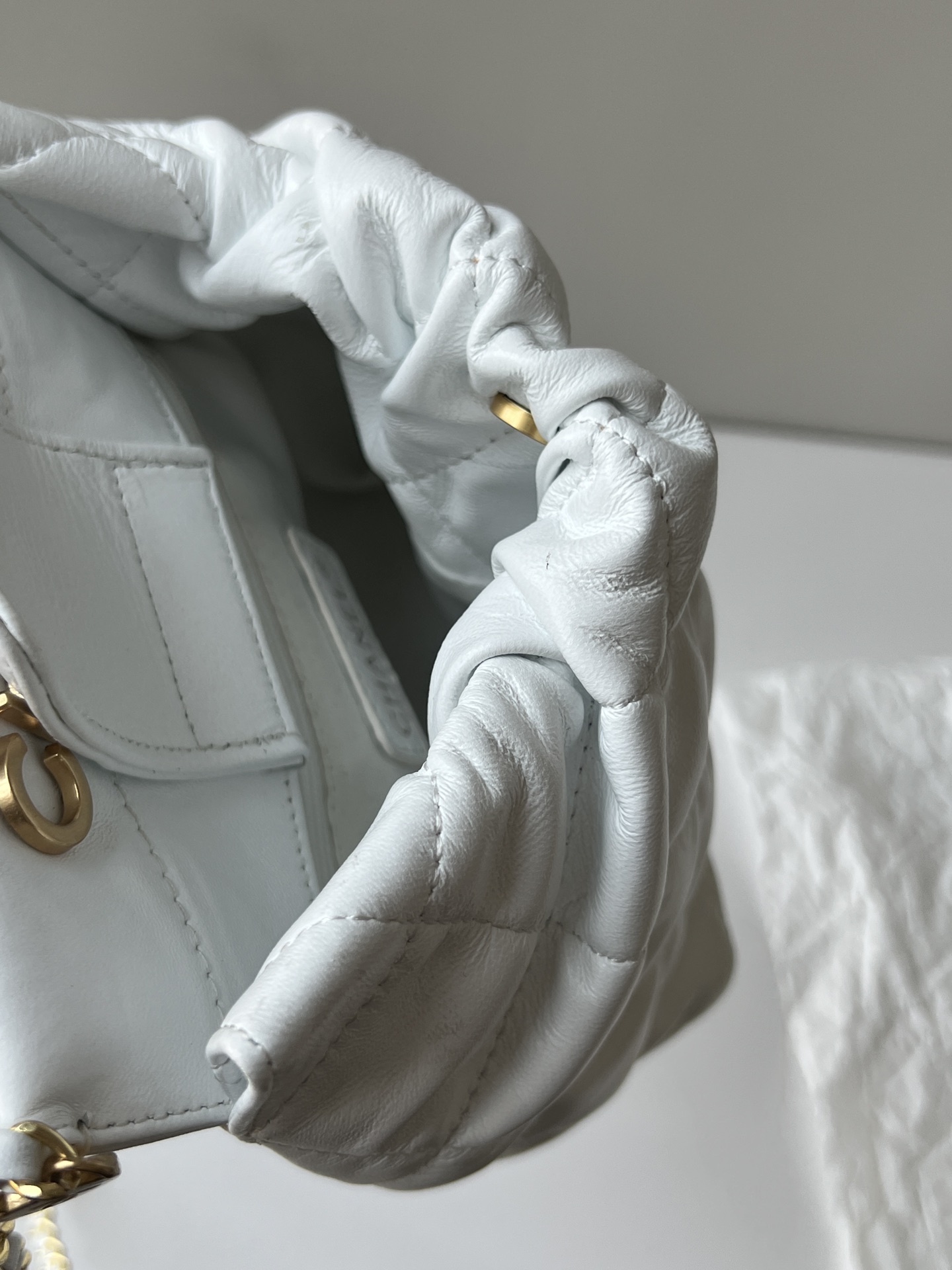 C style Summer mini Soft Leather Cross Body Chain Bags-Luxeon