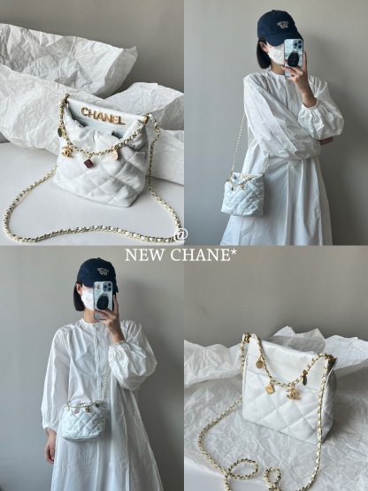 C style Summer mini Soft Leather Cross Body Chain Bags-Luxeon