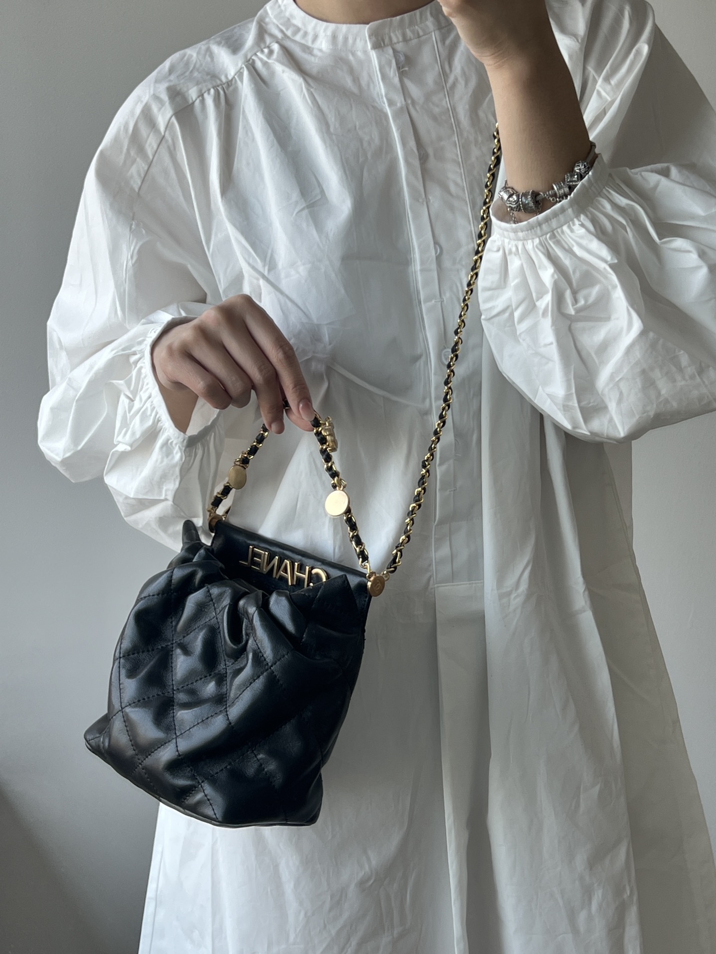 C style Summer mini Soft Leather Cross Body Chain Bags-Luxeon