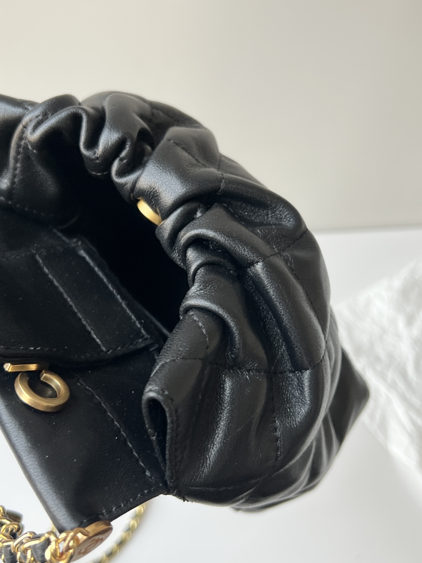 C style Summer mini Soft Leather Cross Body Chain Bags-Luxeon