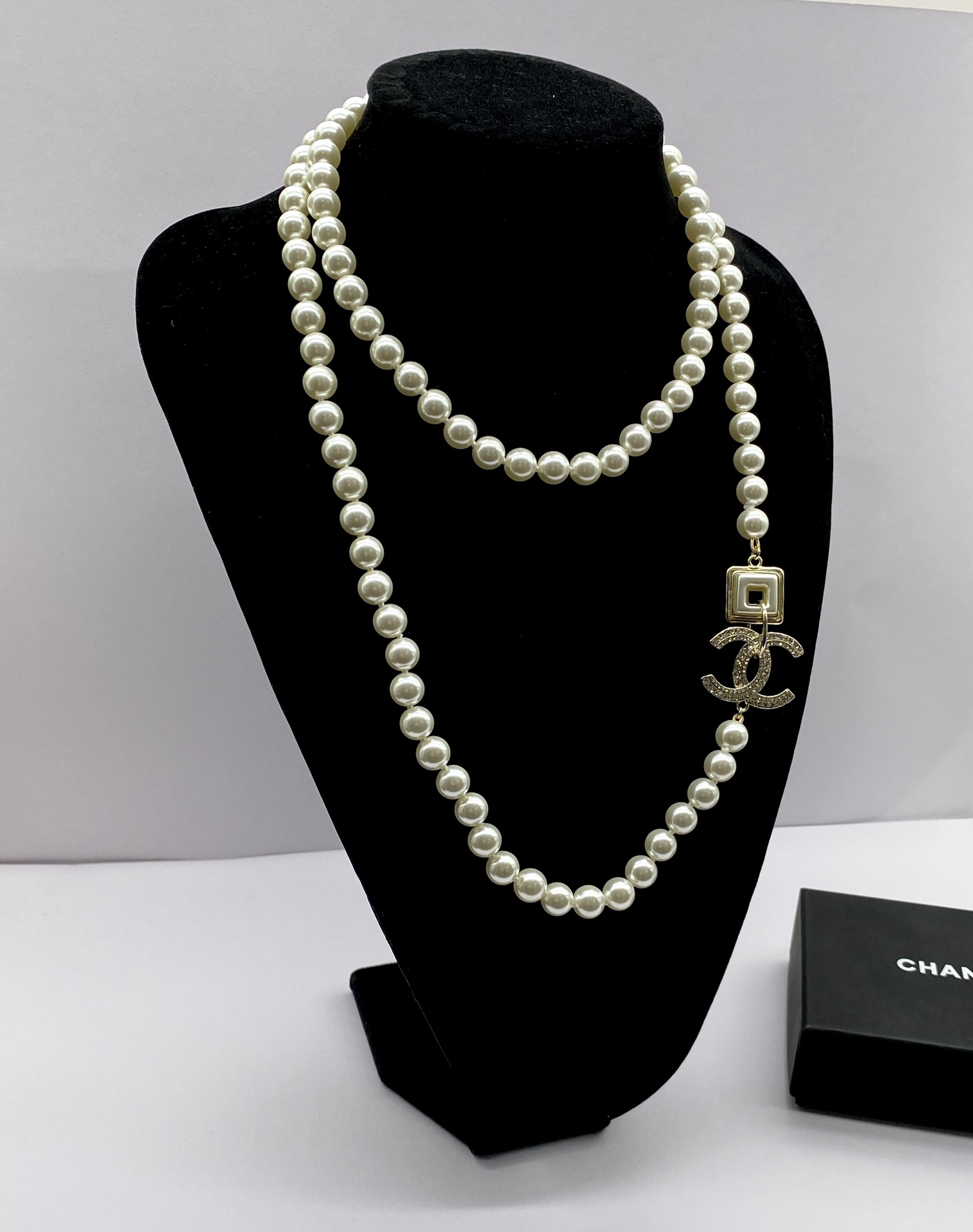 C style new sweater chain necklace-Luxeon