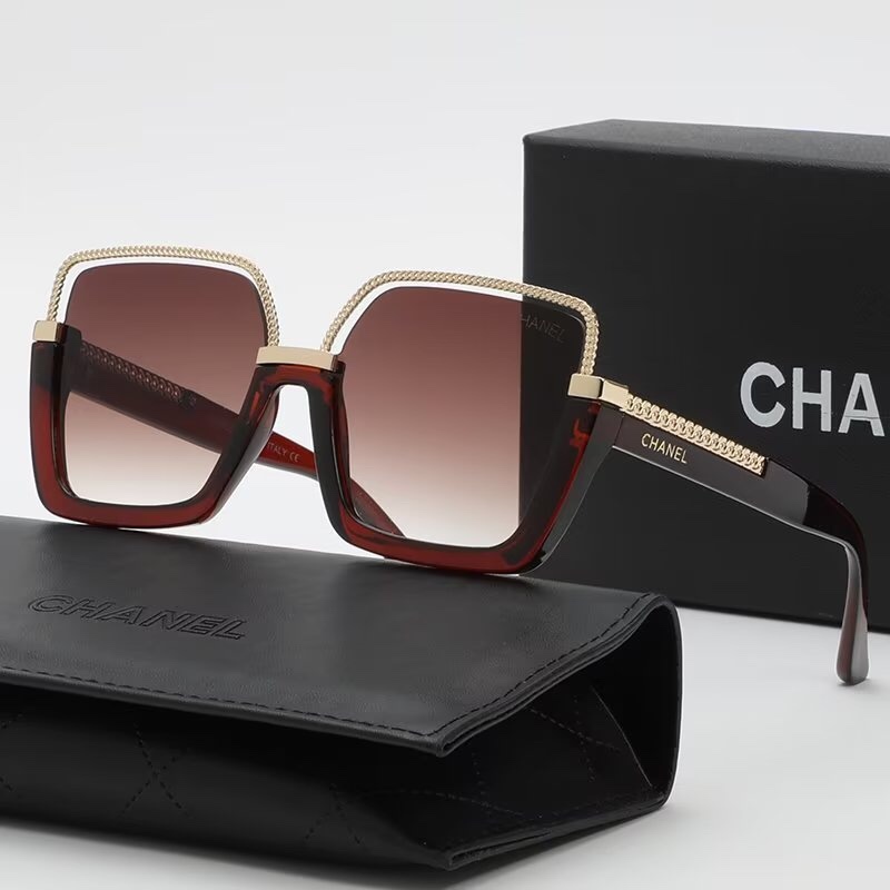 C style fashion retro sunglasses-Luxeon