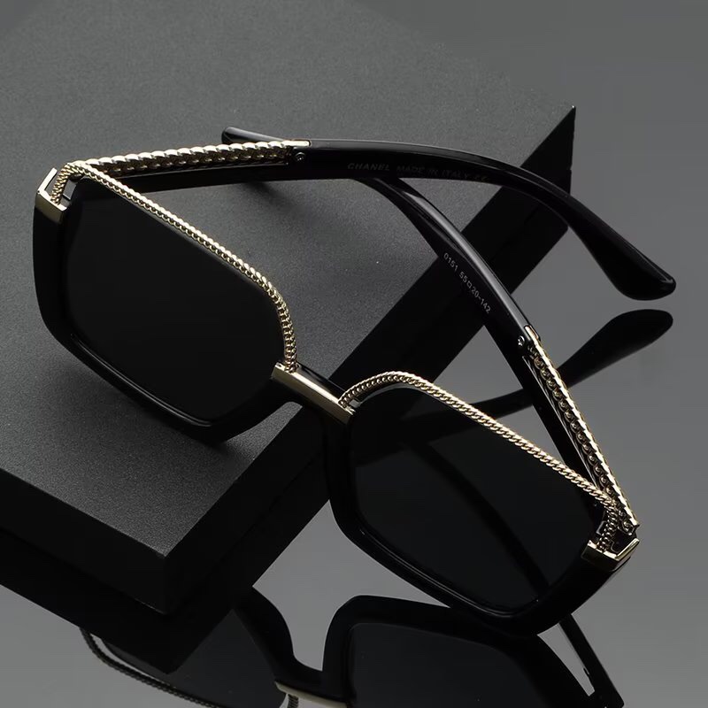 C style fashion retro sunglasses-Luxeon