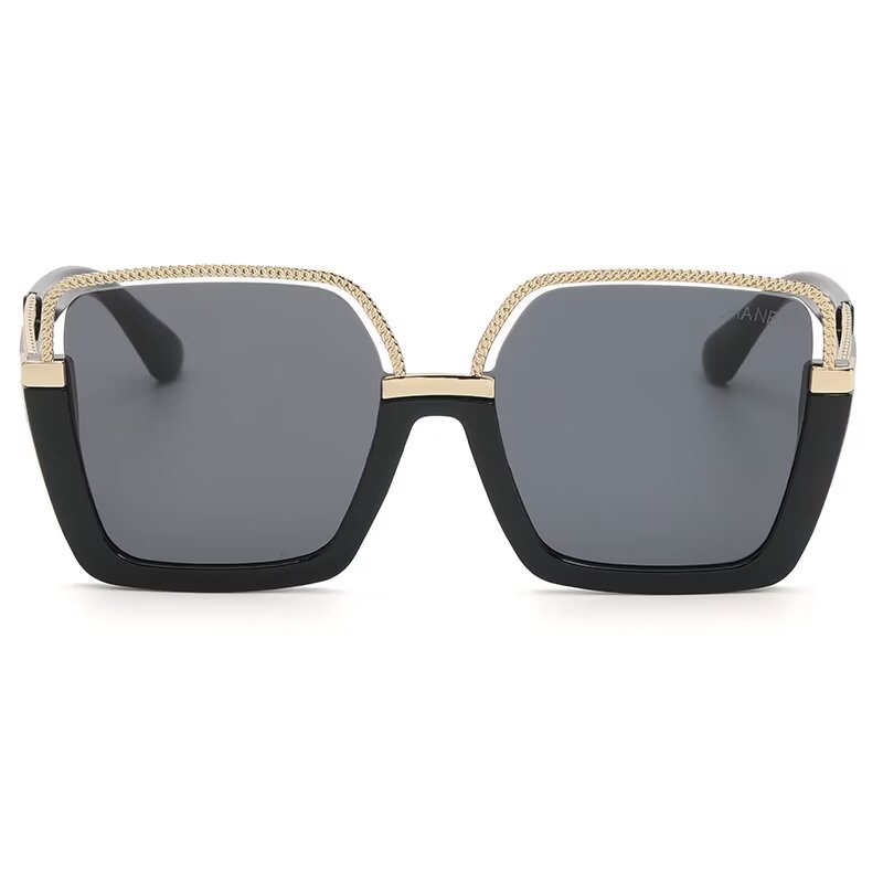 C style fashion retro sunglasses-Luxeon
