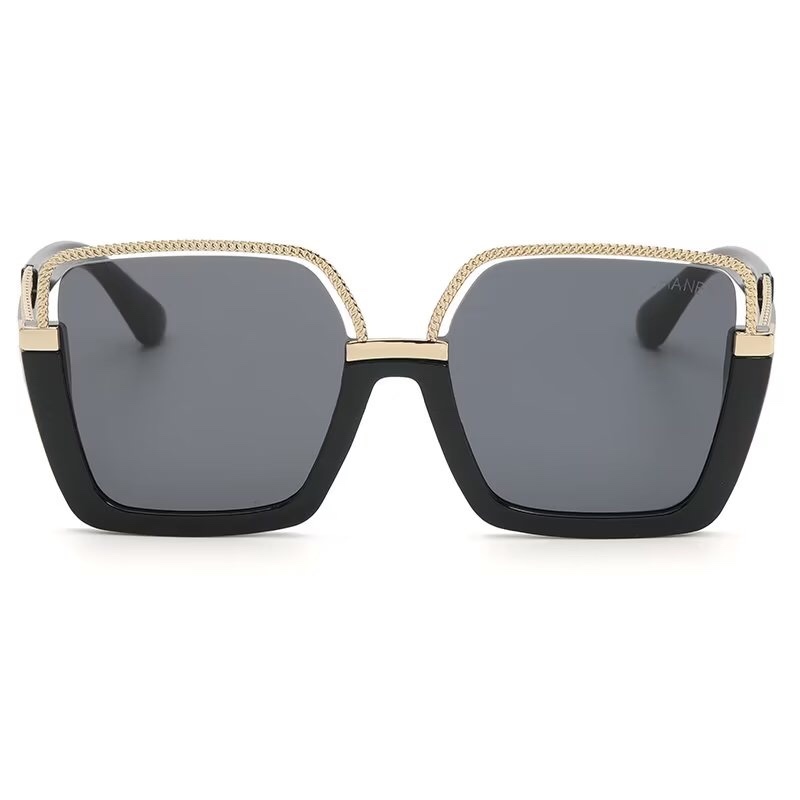 C style fashion retro sunglasses-Luxeon