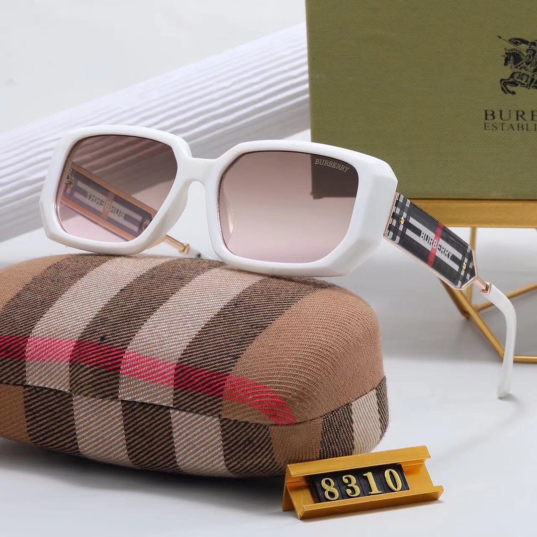 Burberry classic fashion sunglasses-Luxeon