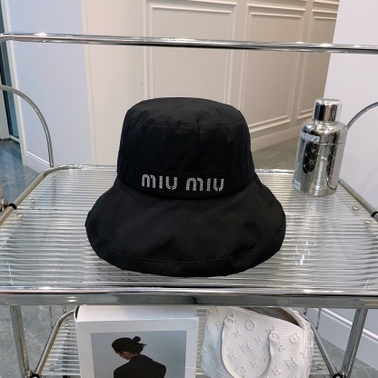 Miu Miu fashion sun protection fisherman hats-Luxeon
