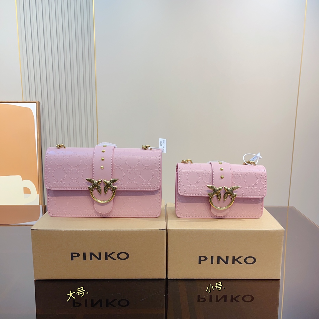 PINKO swallow bag leather quality-Luxeon
