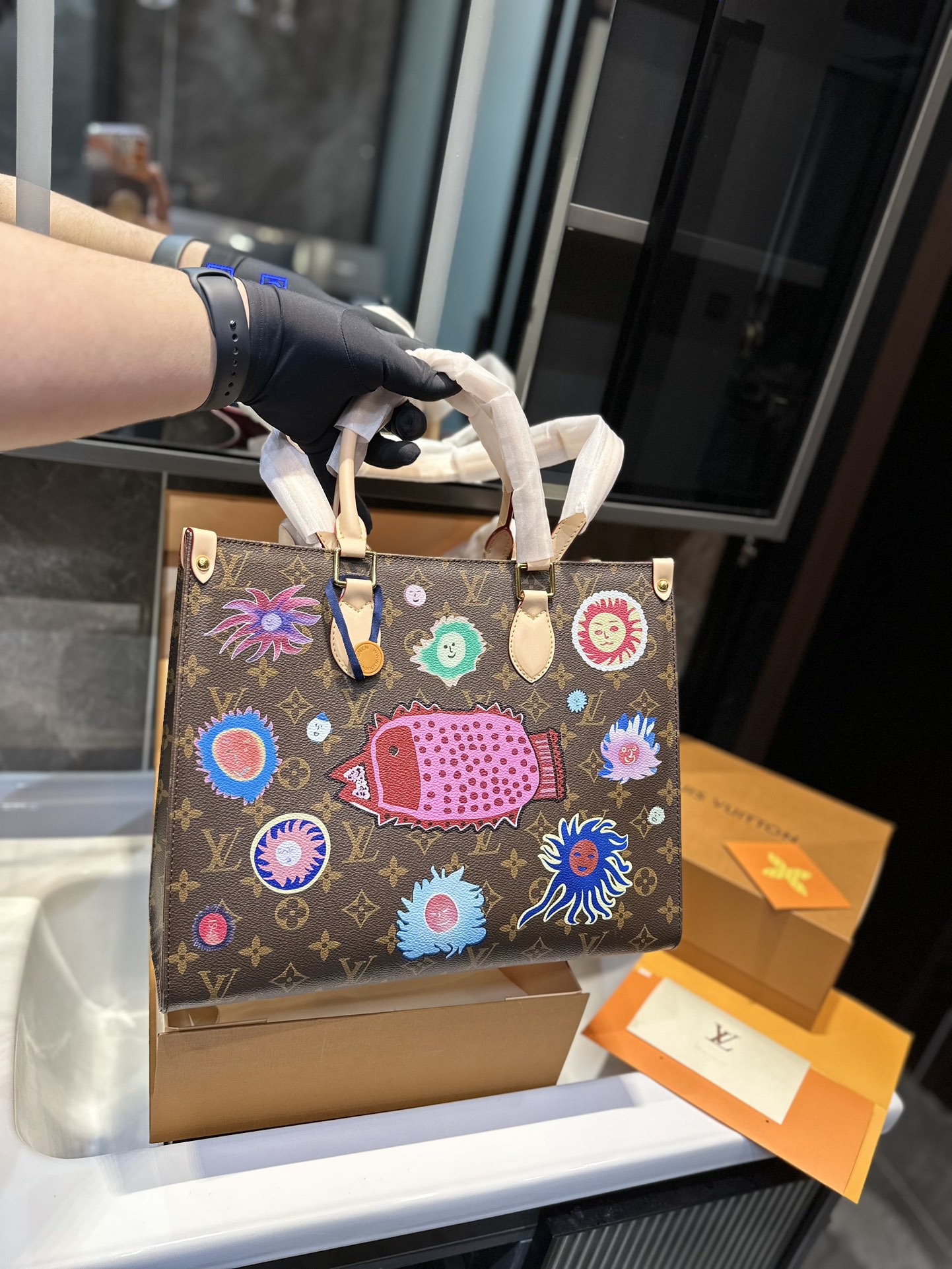 L style 👗onthego mommy bag-Luxeon