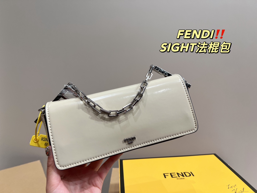 F style baguette bag SIGHT-Luxeon