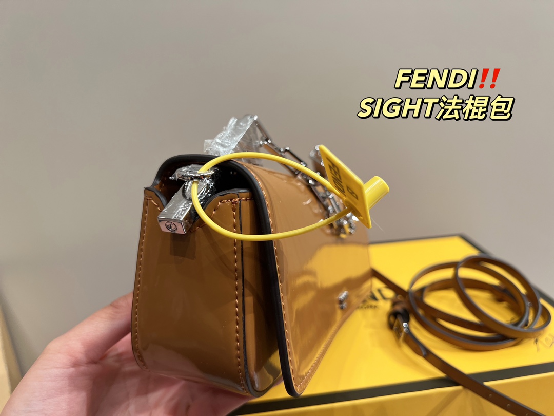 F style baguette bag SIGHT-Luxeon