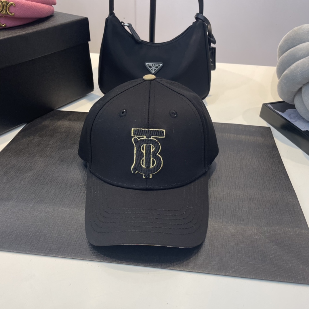 Burberry fashion casual baseball hats-Luxeon