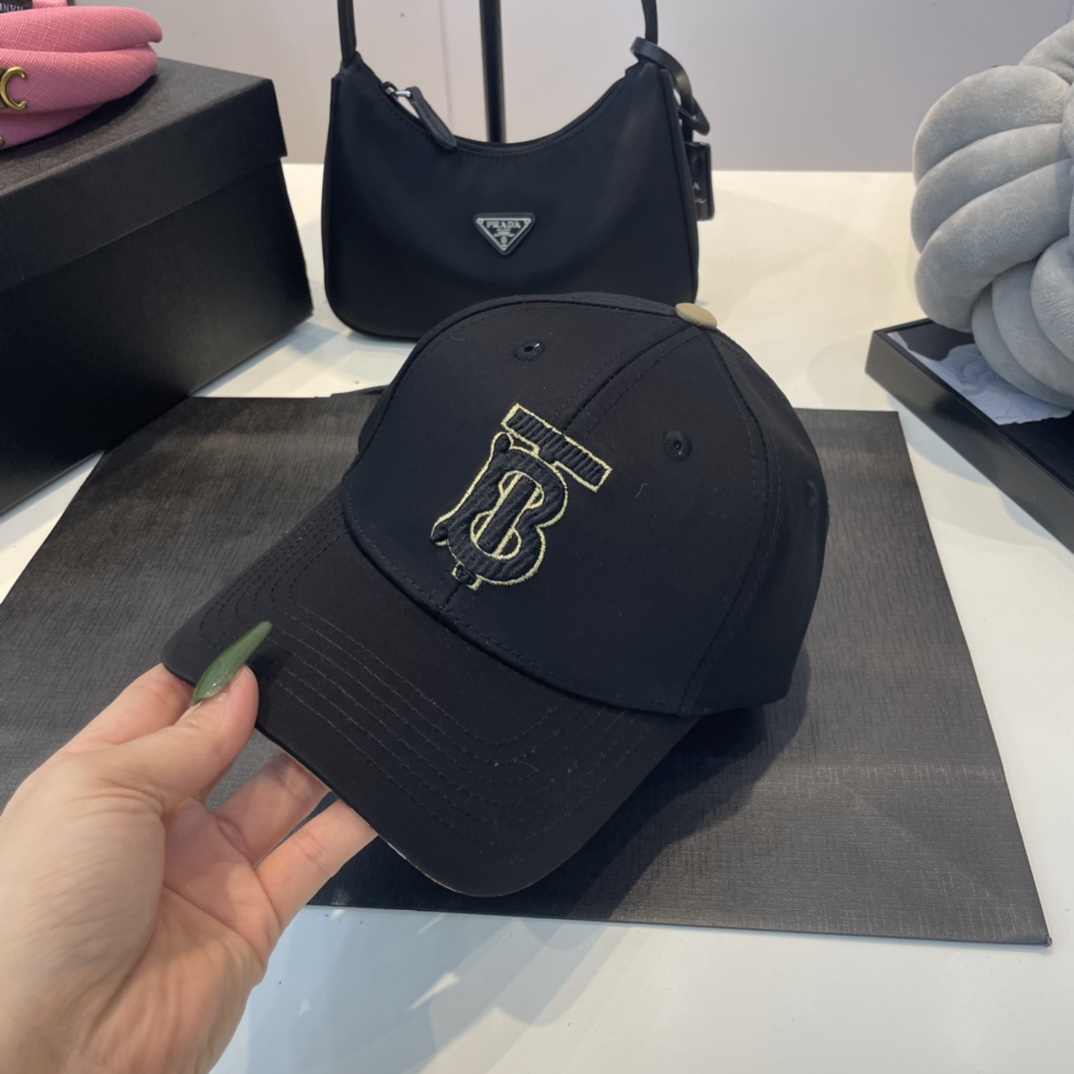 Burberry fashion casual baseball hats-Luxeon