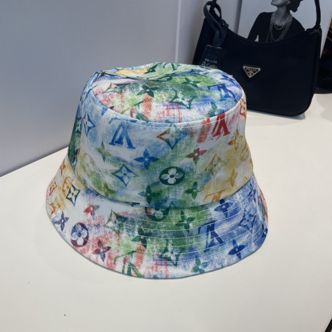 L style fashion trendy fisherman hats-Luxeon