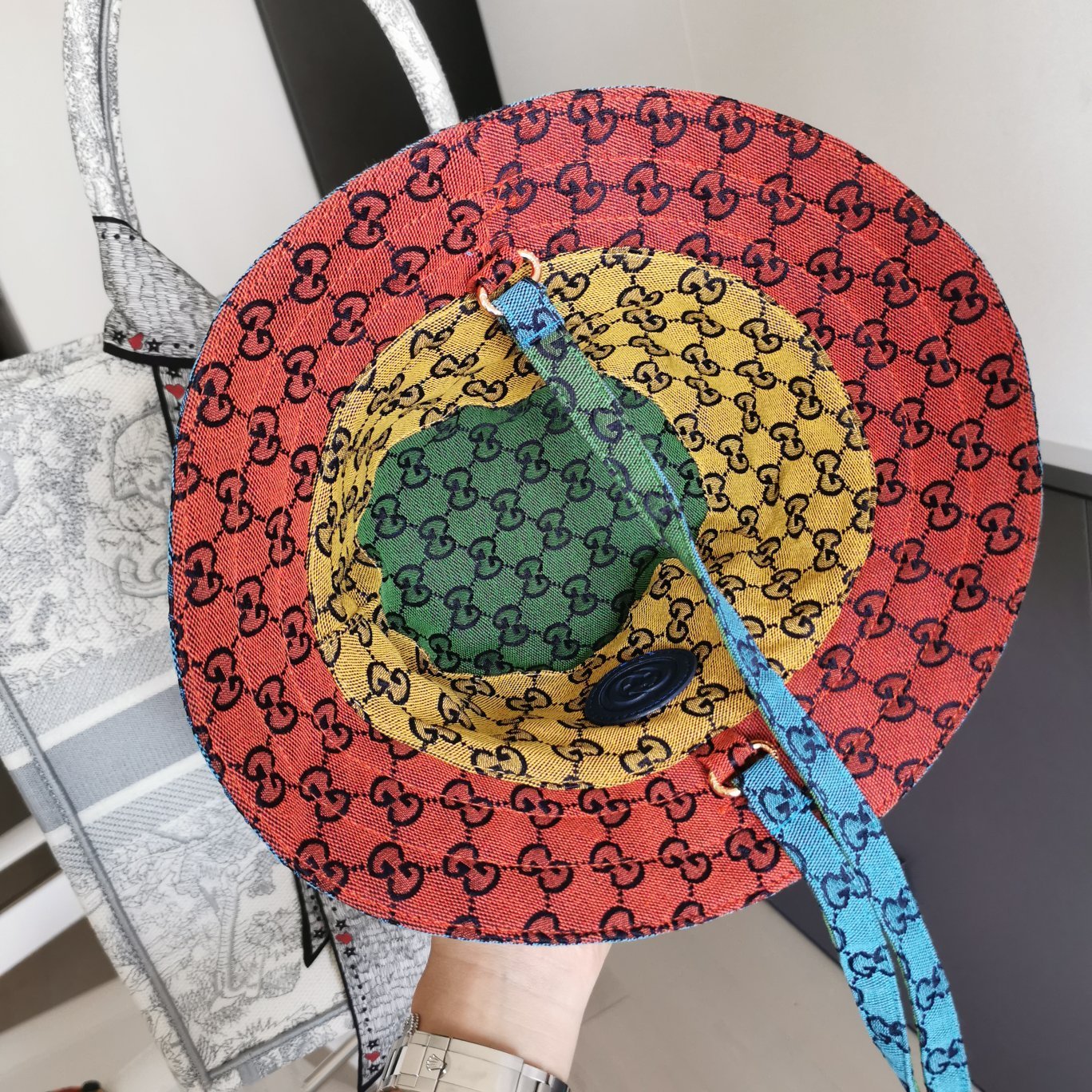 G style fashion reversible fisherman hats-Luxeon