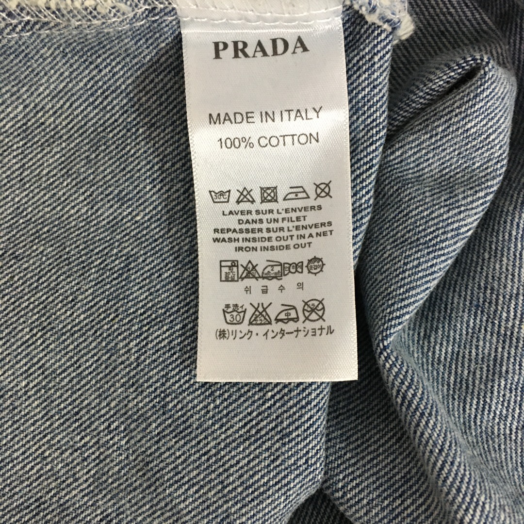 P style denim vest jacket-Luxeon