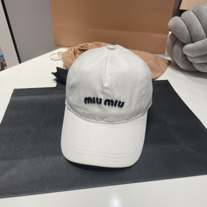 Miu Miu casual fashion baseball hats-Luxeon