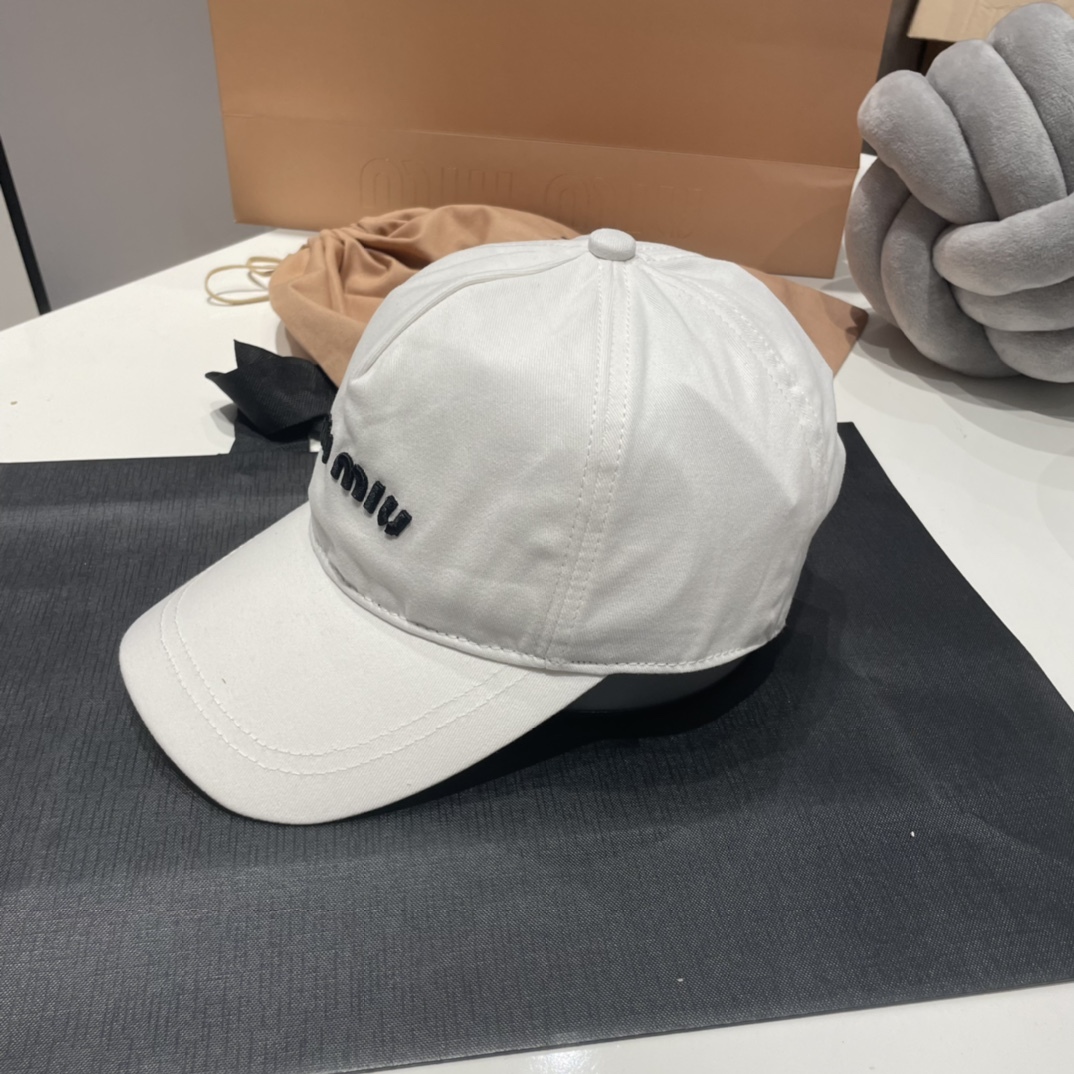 Miu Miu casual fashion baseball hats-Luxeon