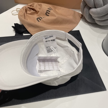 Miu Miu casual fashion baseball hats-Luxeon