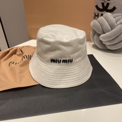 Miu Miu fashion simple fisherman hats-Luxeon