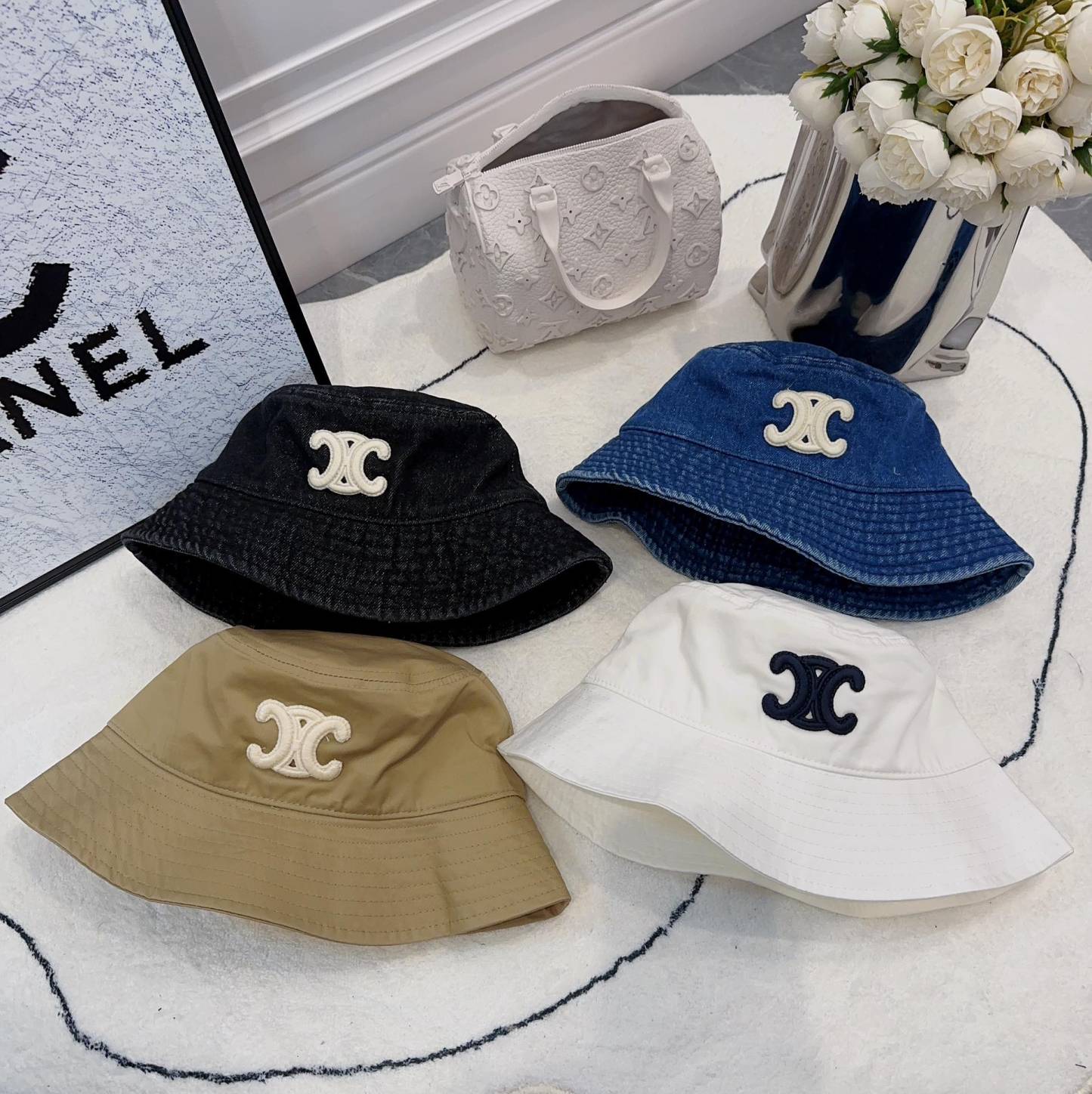 C style fashion simple fisherman hats-Luxeon