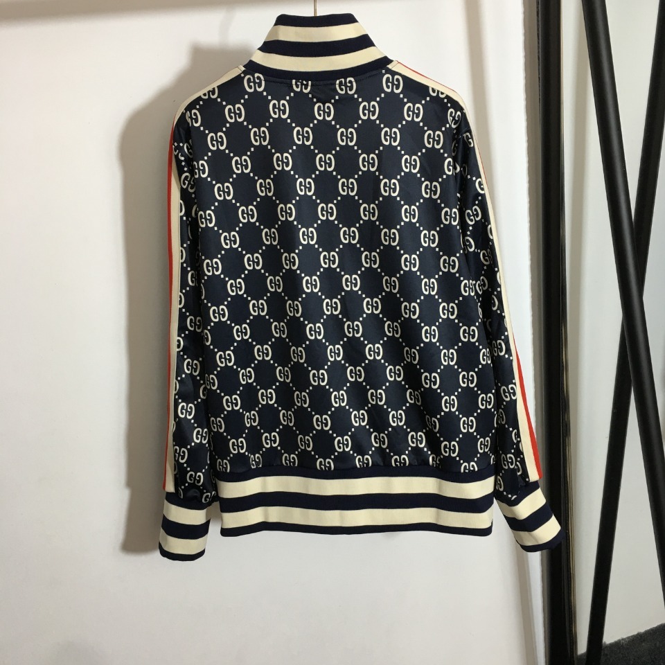 G style suit long-sleeved zipper jacket + elastic waist casual pants-Luxeon