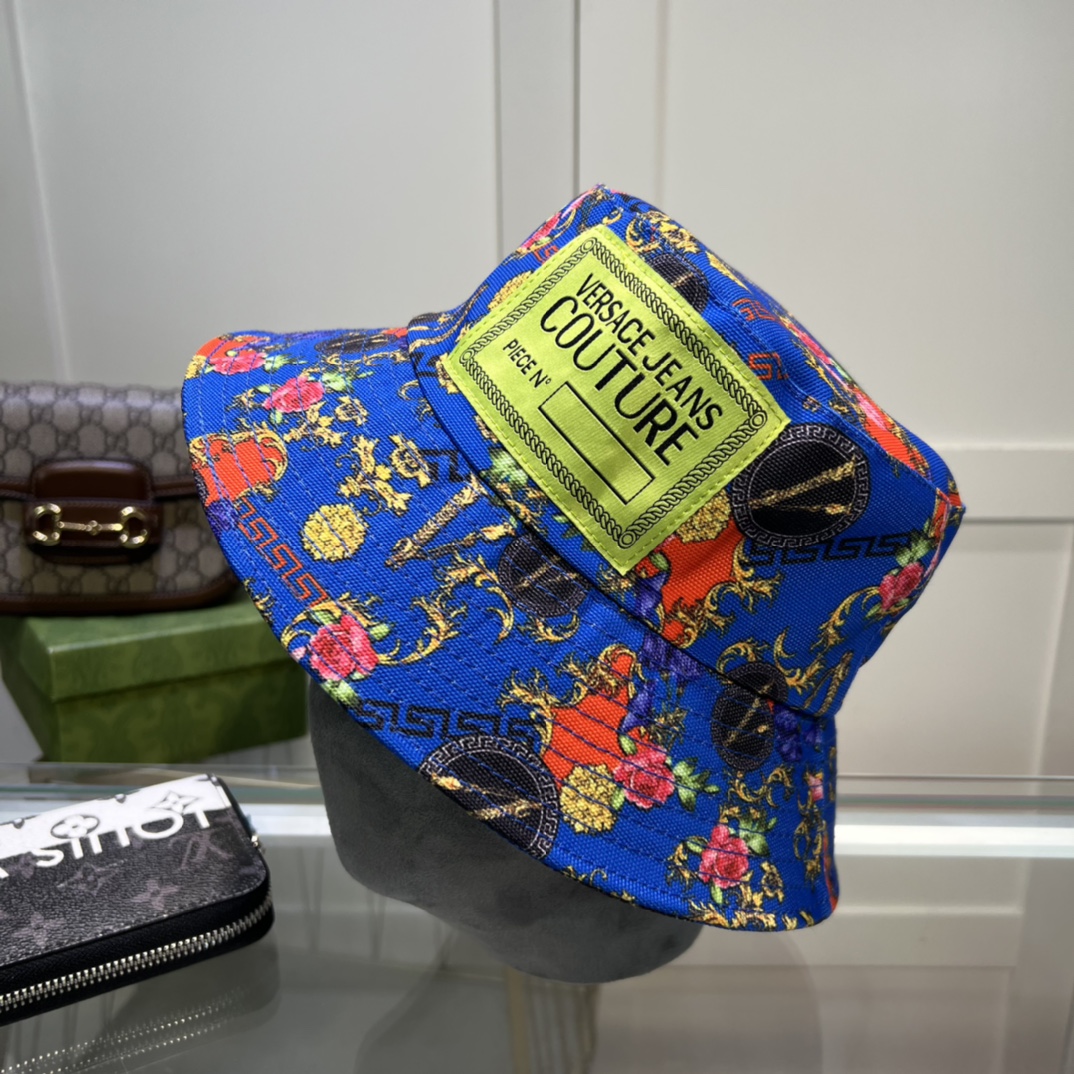 Versace fashion classic fisherman hats-Luxeon