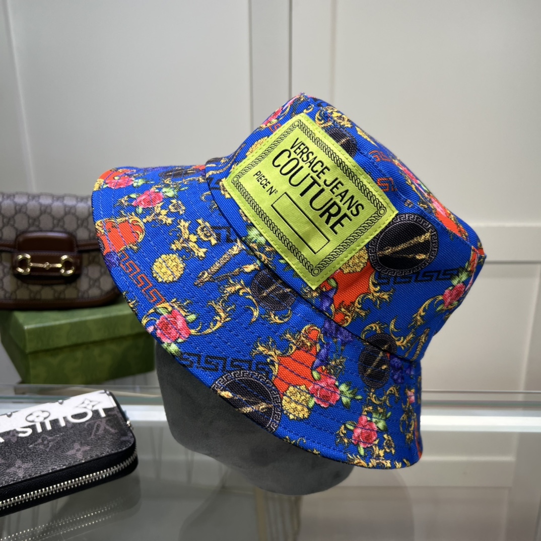 Versace fashion classic fisherman hats-Luxeon