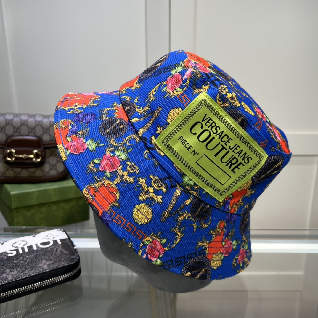 Versace fashion classic fisherman hats-Luxeon