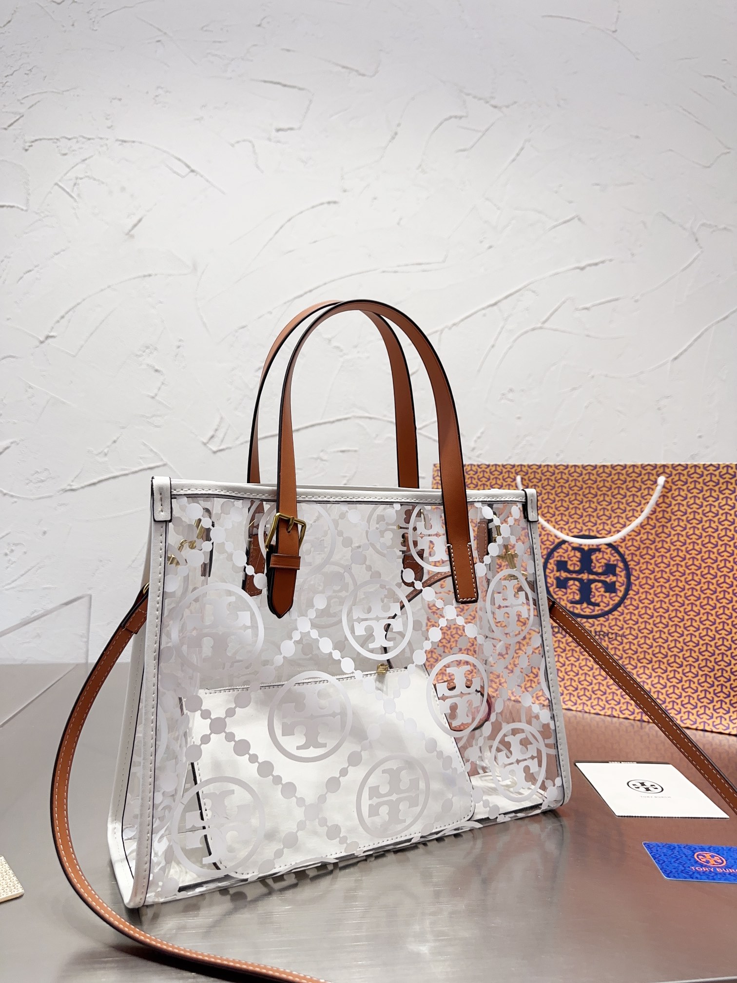 TORY BURCH shopping bag hand shoulder-Luxeon