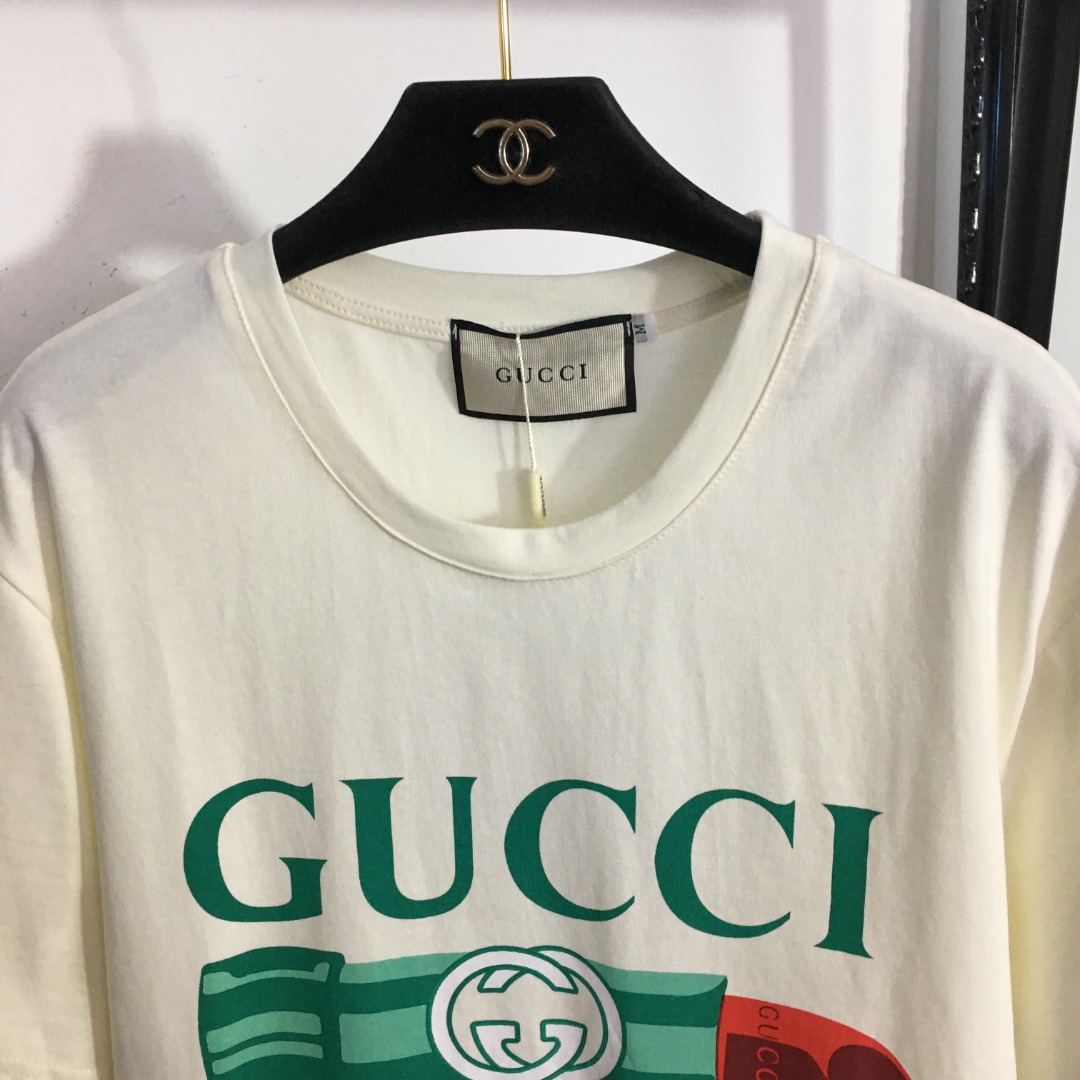 G style Cotton short-sleeved T-shirt-Luxeon