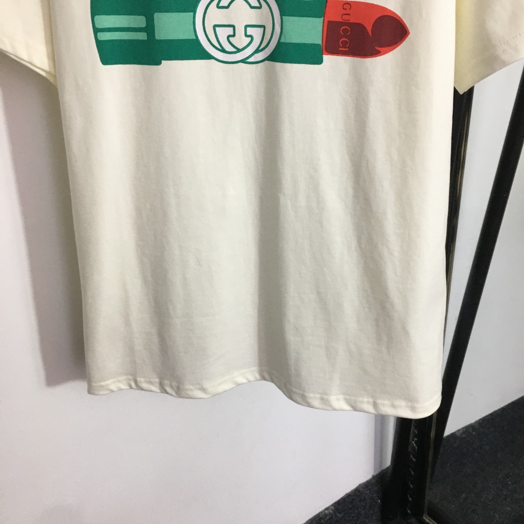 G style Cotton short-sleeved T-shirt-Luxeon