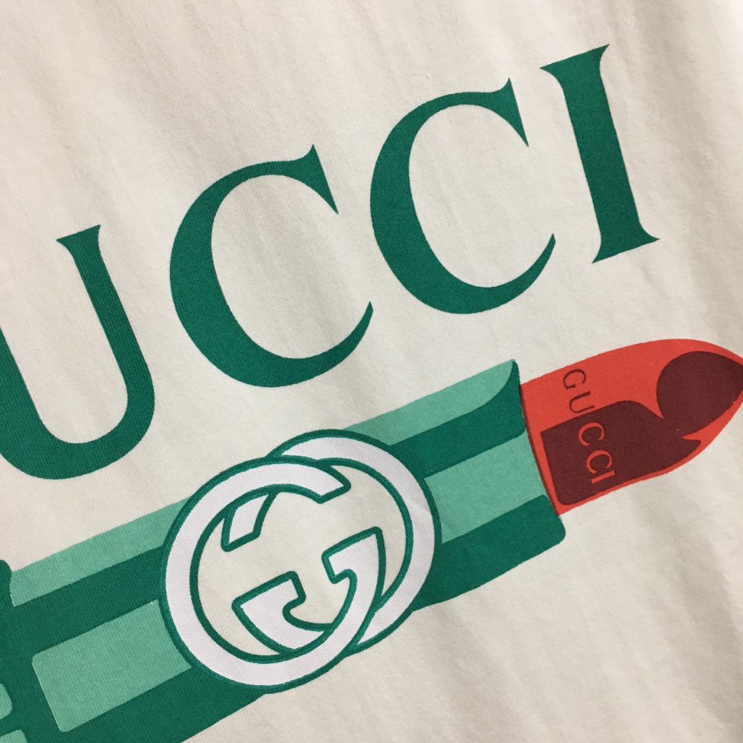 G style Cotton short-sleeved T-shirt-Luxeon