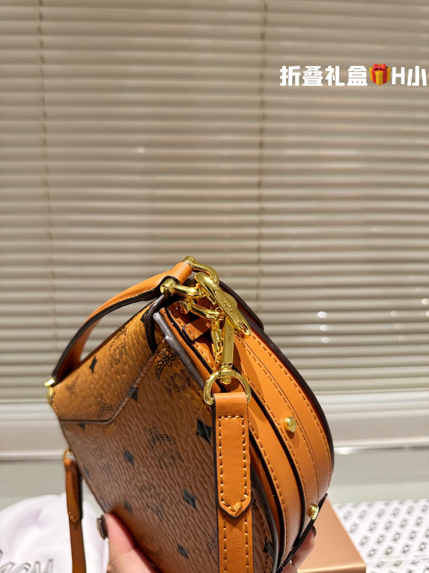 2023 New Mcm saddle bag-Luxeon