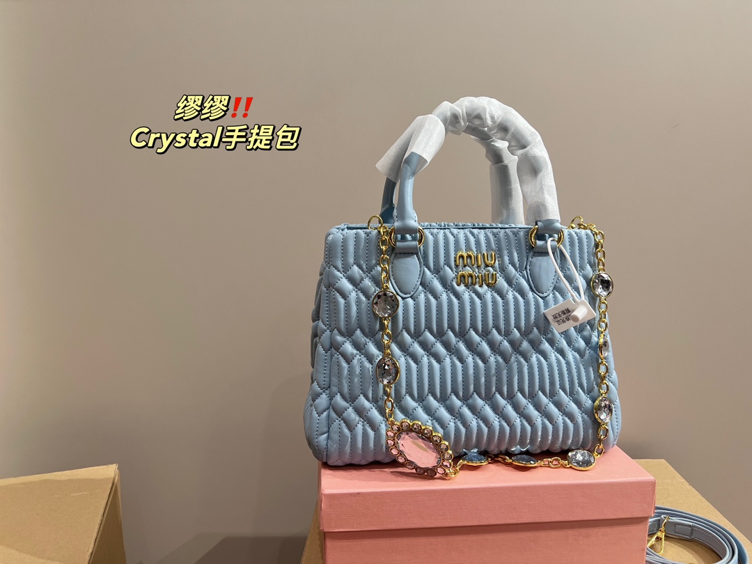 MiuMiu Crystal handbag-Luxeon