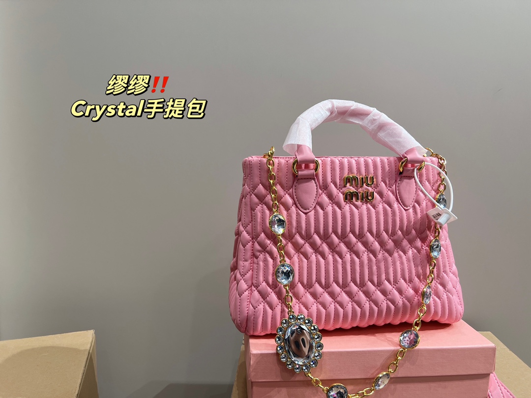 MiuMiu Crystal handbag-Luxeon