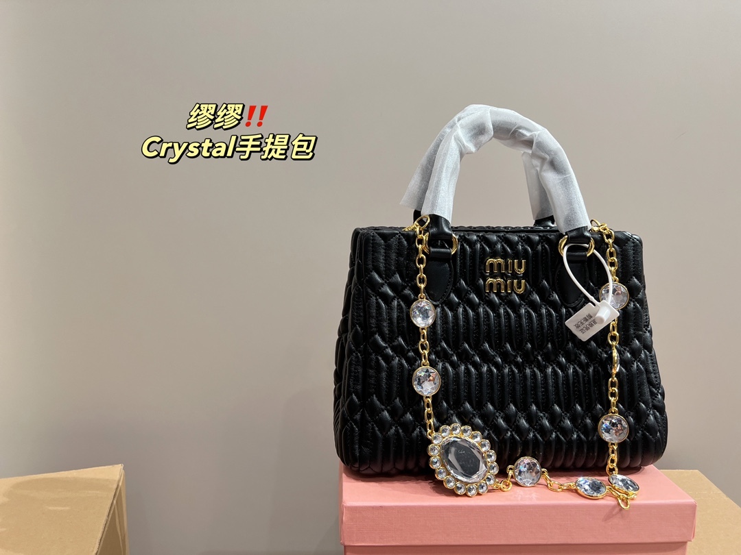 MiuMiu Crystal handbag-Luxeon