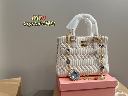 MiuMiu Crystal handbag-Luxeon