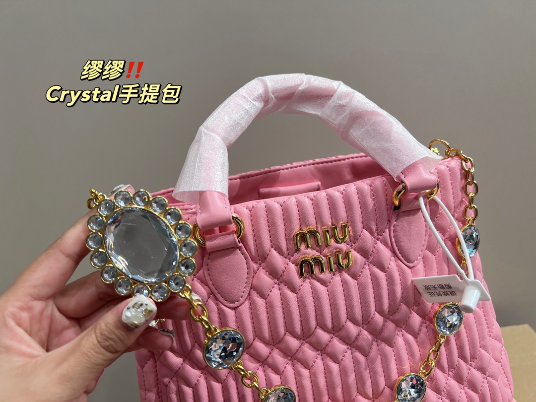 MiuMiu Crystal handbag-Luxeon